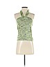Ann Taylor LOFT Green Halter Top Size XXS (petite) - photo 1