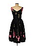 Retrospective 100% Cotton Black Cocktail Dress Size 6 - photo 2