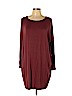 Forever 21 Burgundy Casual Dress Size L - photo 1