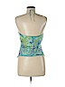 Theory 100% Silk Blue Sleeveless Silk Top Size M - photo 2