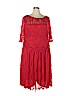 Lane Bryant Red Cocktail Dress Size 4X - photo 1