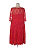Lane Bryant Red Cocktail Dress Size 4X - photo 2