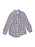Carter's 100% Cotton Blue Long Sleeve Button-Down Shirt Size 8 - photo 1