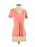 Ella Moss Pink Short Sleeve Top Size XS - photo 1