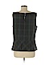 Talbots 100% Polyester Black Sleeveless Blouse Size 14 - photo 2