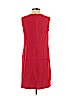 Ann Taylor LOFT Red Casual Dress Size 4 (petite) - photo 2