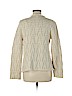 Ella Moss 100% Wool Ivory Wool Cardigan Size M - photo 2