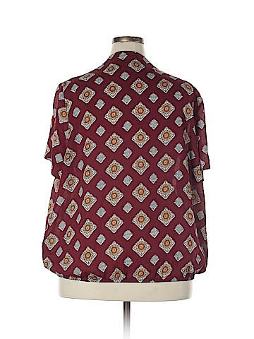 Simply Be Short Sleeve Blouse (view 2)