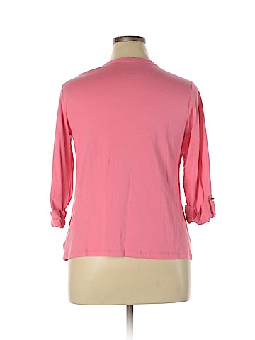 Charter Club Long Sleeve Henley (view 2)