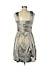 Diane von Furstenberg Gold Cocktail Dress Size 6 - photo 2