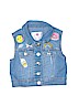 Justice Blue Denim Jacket Size 6 - 7 - photo 1