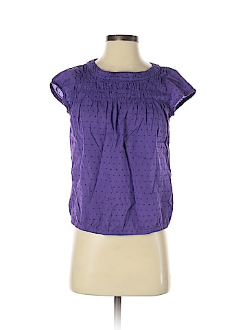 Ann Taylor LOFT Outlet Short Sleeve Blouse (view 1)