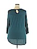Westbound Green Long Sleeve Top Size 1X - photo 2