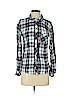 Rails 100% Rayon Blue Long Sleeve Blouse Size XS - photo 1