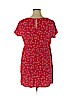 Old Navy 100% Rayon Red Casual Dress Size XL - photo 2