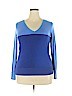 Lane Bryant Blue Pullover Sweater Size 14 - photo 1