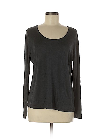 Eileen Fisher Long Sleeve Silk Top (view 1)