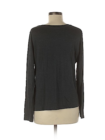 Eileen Fisher Long Sleeve Silk Top (view 2)