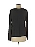 Eileen Fisher Gray Long Sleeve Silk Top Size L - photo 2