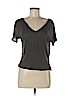 Lululemon Athletica Gray Short Sleeve Top Size 12 - photo 1