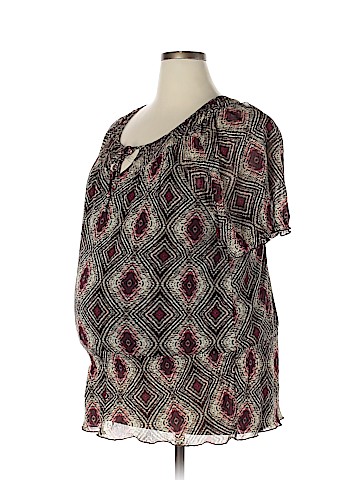 Motherhood Short Sleeve Blouse (view 1)