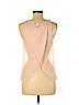 Victoria's Secret 100% Nylon Pink Sleeveless Blouse Size M - photo 2