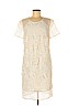 BOSS by HUGO BOSS 100% Polyester Ivory Casual Dress Size 8 - photo 1