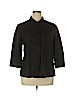 Lafayette 148 New York 100% Linen Black Jacket Size 14 - photo 1