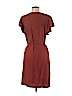 Just Fab 100% Rayon Orange Casual Dress Size M - photo 2