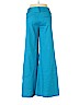 Alice + Olivia Blue Linen Pants Size 4 - photo 2