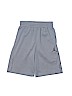 Air Jordan 100% Polyester Solid Gray Athletic Shorts Size 10 - 12 - photo 1