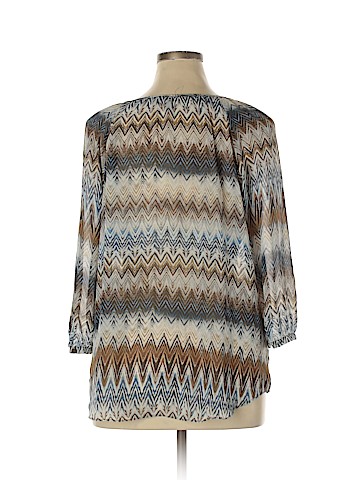 New Directions 3/4 Sleeve Blouse (view 2)