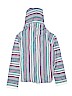 Roxy Girl 100% Cotton Stripes Purple Cardigan Size XL (youth) - photo 2