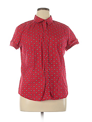 Liz Claiborne Short Sleeve Button-Down Shirt (view 1)