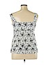 Ann Taylor LOFT 100% Cotton White Sleeveless Blouse Size 14 - photo 2