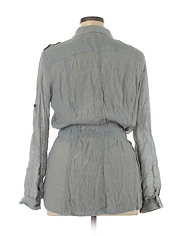 Unbranded Long Sleeve Button-Down Shirt (view 2)