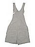 American Eagle Outfitters 100% Cotton Gray Overall Shorts Size 2 - photo 2