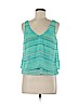Candie's Green Sleeveless Blouse Size M - photo 1