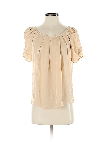 Joie Short Sleeve Silk Top (view 1)