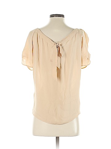 Joie Short Sleeve Silk Top (view 2)