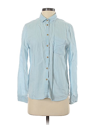 American Eagle Outfitters Long Sleeve Button-Down Shirt (view 1)