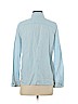 American Eagle Outfitters 100% Lyocell Blue Long Sleeve Button-Down Shirt Size S - photo 2