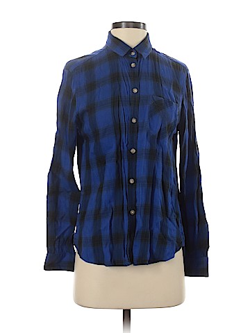 American Eagle Outfitters Long Sleeve Button-Down Shirt (view 1)