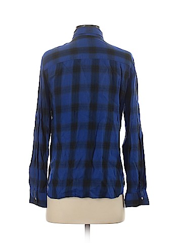 American Eagle Outfitters Long Sleeve Button-Down Shirt (view 2)