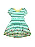 Matilda Jane 100% Cotton Stripes Green Dress Size 18-24 mo - photo 1