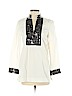 Tory Burch 100% Cotton Ivory Long Sleeve Blouse Size 0 - photo 1