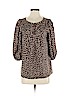 Marc by Marc Jacobs Brown 3/4 Sleeve Blouse Size 4 - photo 1