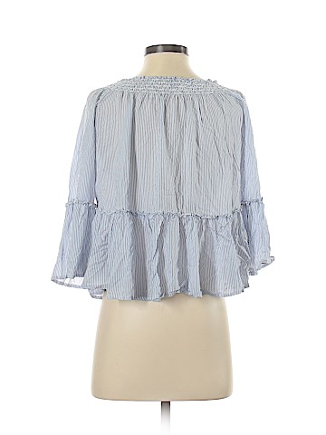 American Eagle Outfitters 3/4 Sleeve Blouse (view 2)