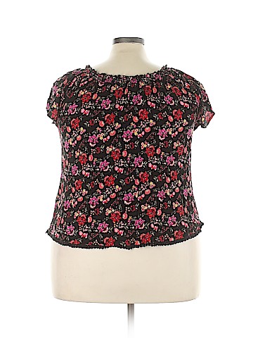 Self Esteem Short Sleeve Blouse (view 2)