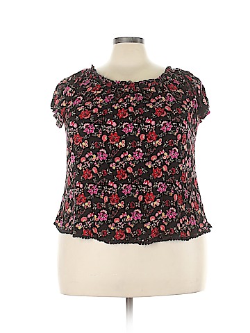 Self Esteem Short Sleeve Blouse (view 1)